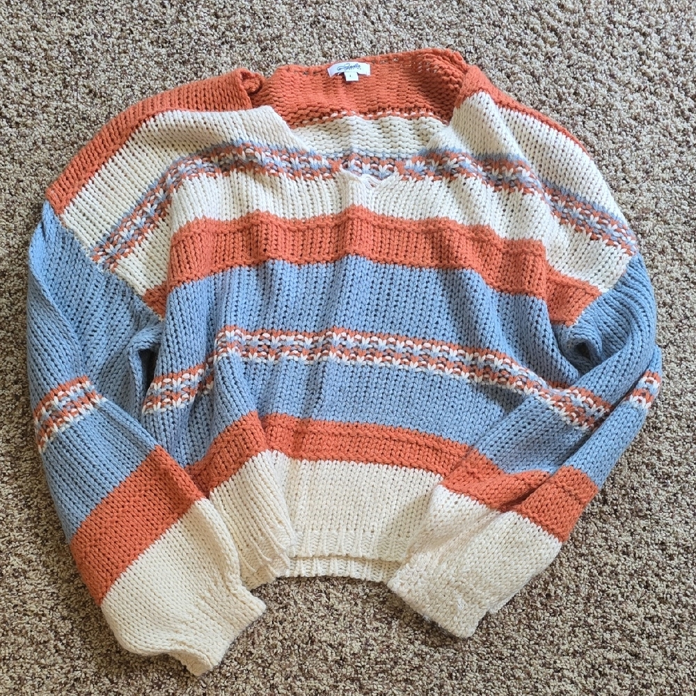 Magnolia Colorful Striped Sweater